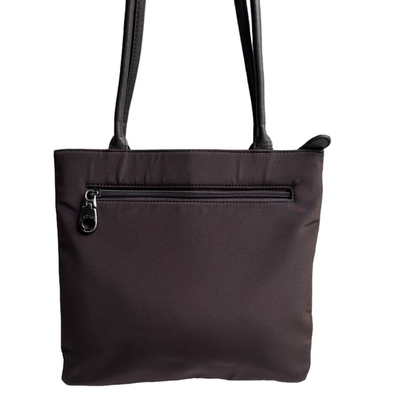 Cee Klein Beautifully Detailed Nylon Zippered Shoulder Tote NWOT - Picture 3 of 10